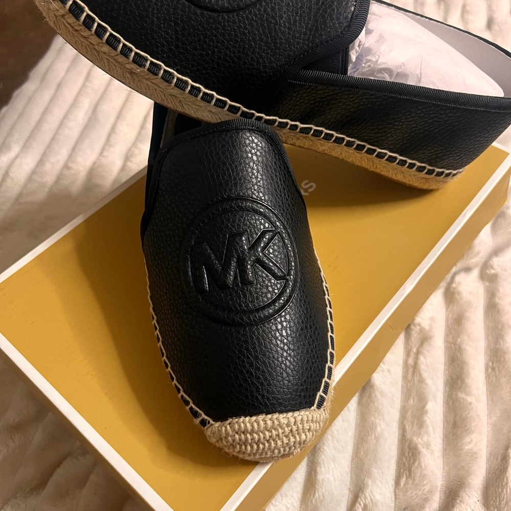 Michael Kors Black Hastings Espadrille